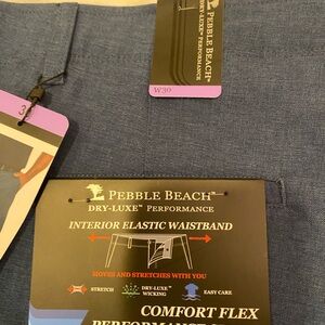 Pebble Beach Blue Hybrid Shorts